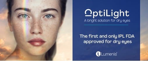 Optilight - the first and only IPL FDA approved for dry eye treatment